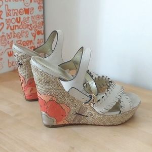 Coach wedge sandals